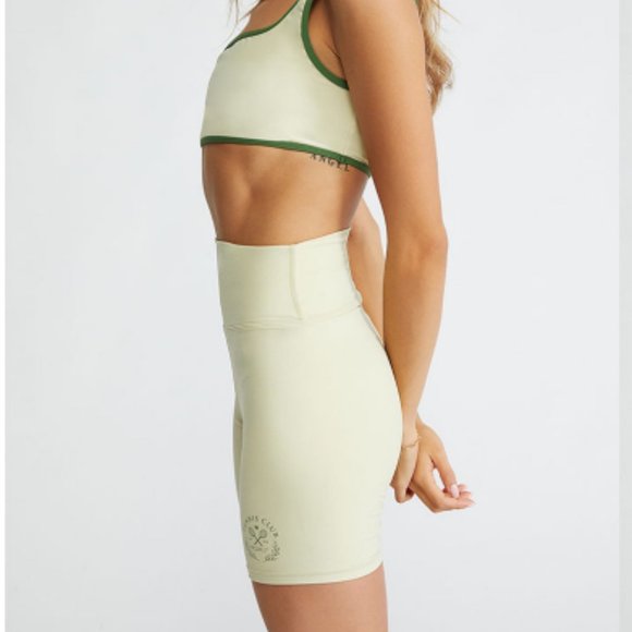 NWT WEWOREWHAT High Waisted Tennis Club Biker Shorts (Size Medium) - Picture 3 of 7
